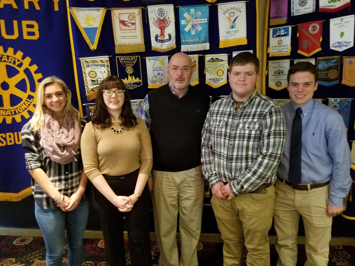 Mechanicsburg Rotary students
