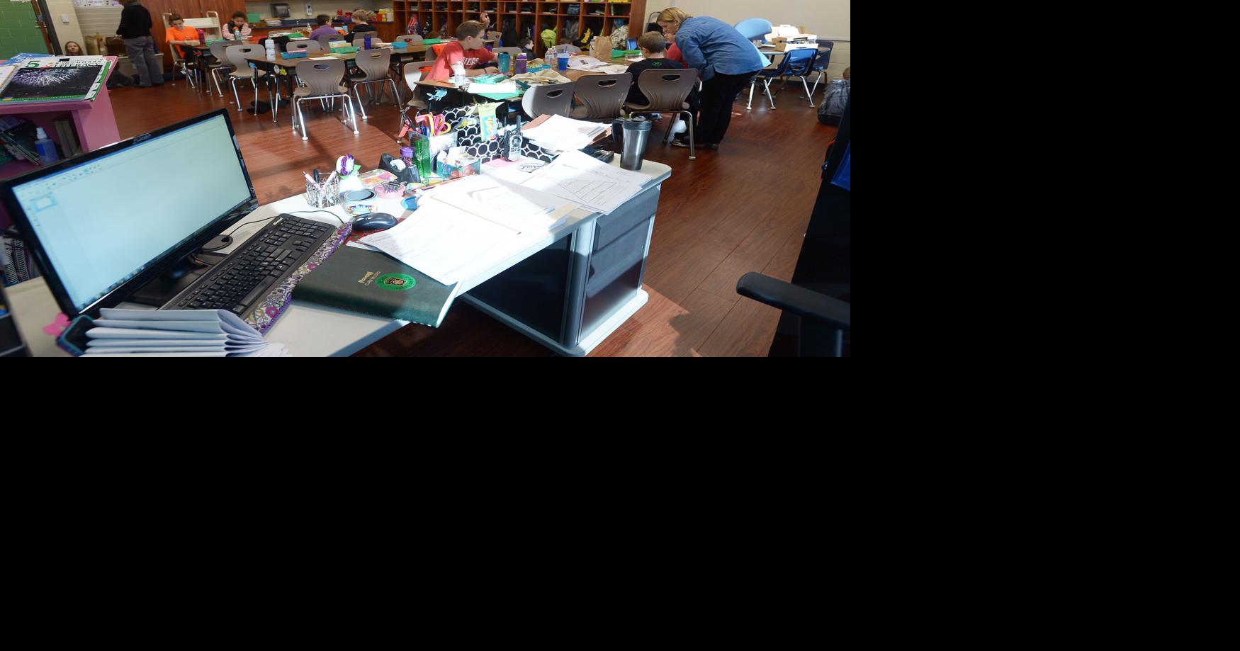 Students settle in to new classrooms at Iron elementary school