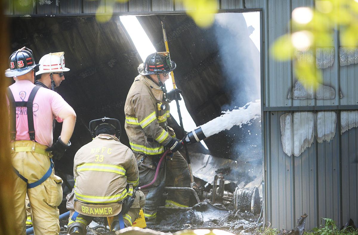 South Middleton Garage Fire