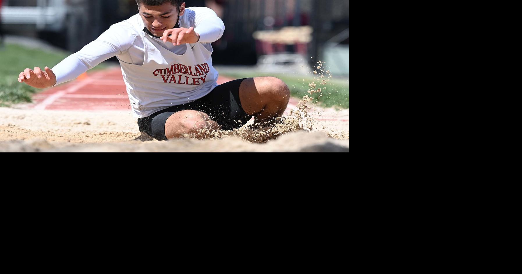 HS Track & Field Photos Scenes from Cumberland Valley's Bruce Dallas