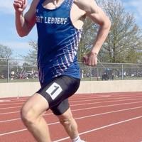 Leon Danforth Track Track and field duo honored before and during Erie County Classic