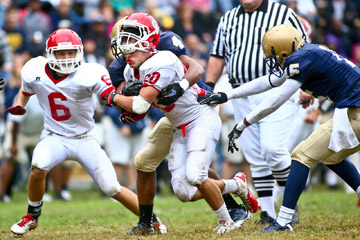 CV's Tim Rimpfel walks the sidelines vs. Red Lion in 2012