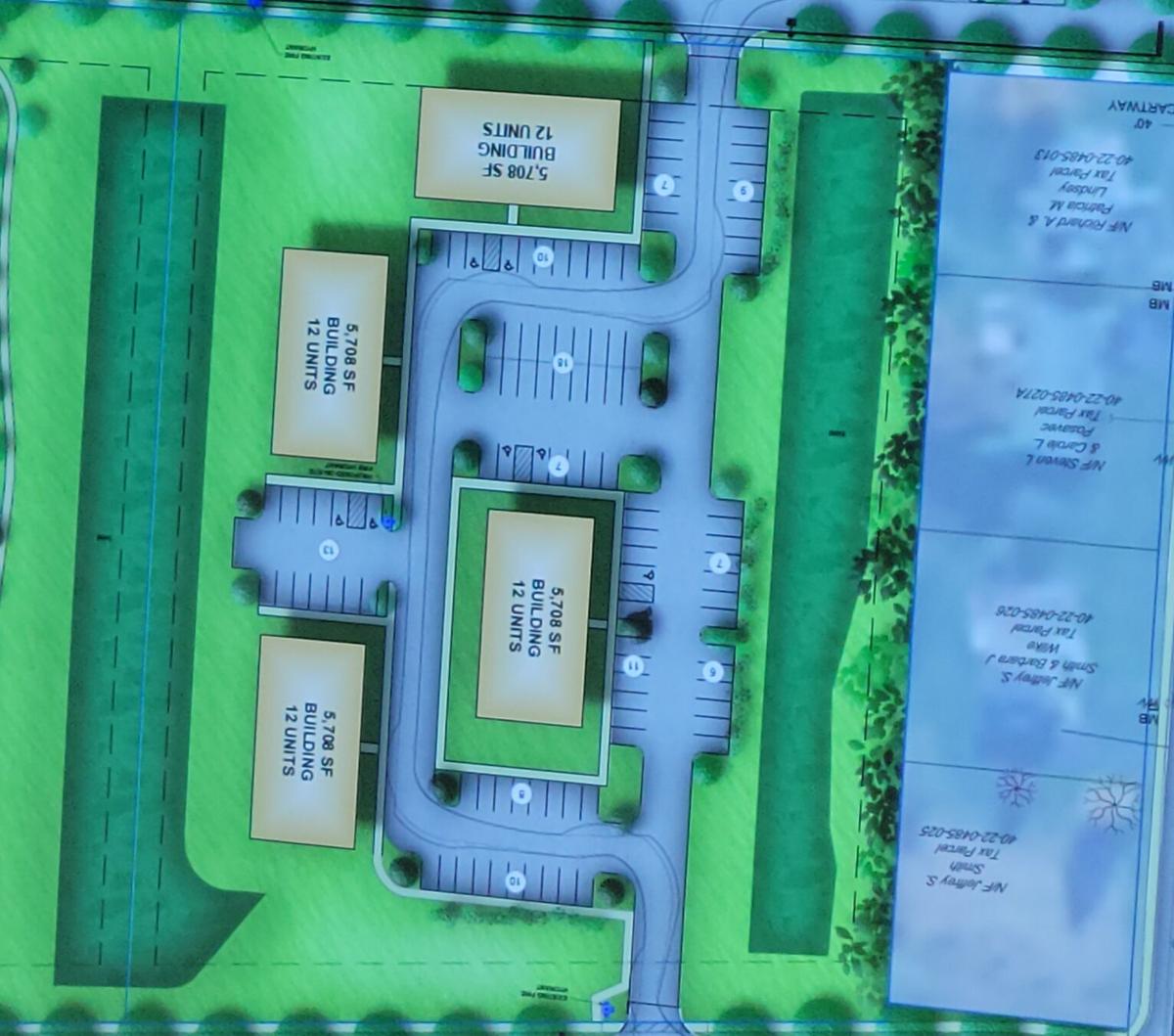 Apartment buildings proposed for former Smith Farm in South Middleton