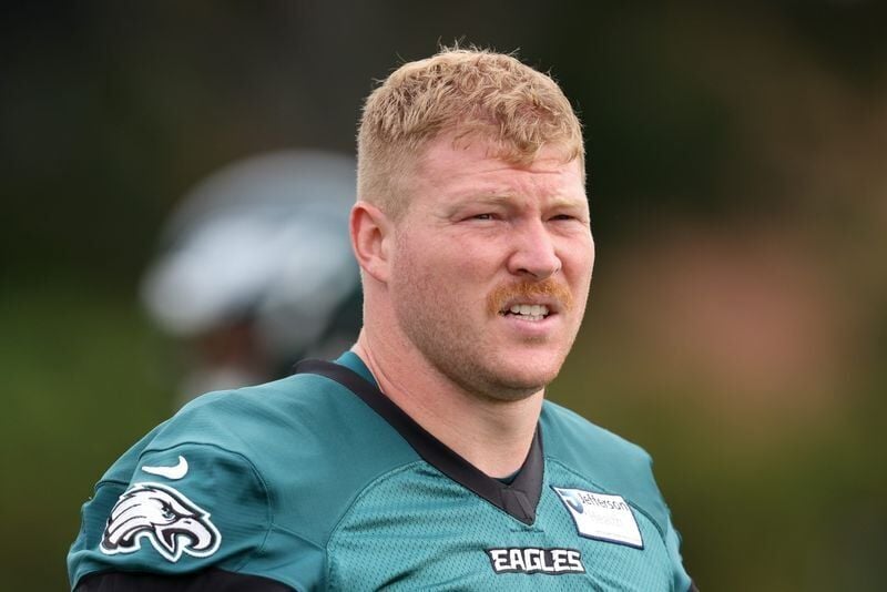 Cam Jurgens enters concussion protocol ahead of Eagles-Jaguars