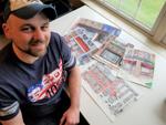Paint Job: 'Phil the Thrill' brushes his way through Carlisle to help businesses during coronavirus pandemic