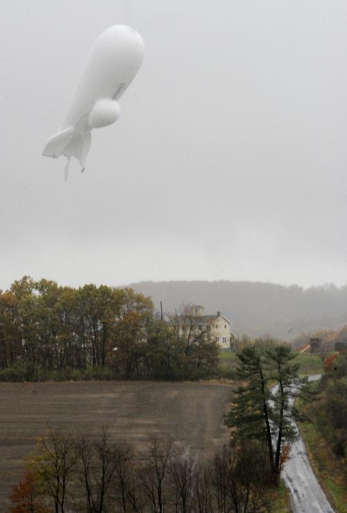 APTOPIX Military Blimp