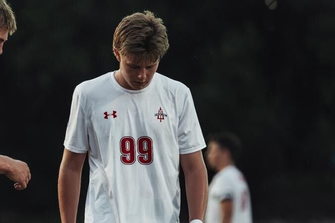 MSOC - Three First-Years Score as Devils Blank Garnet