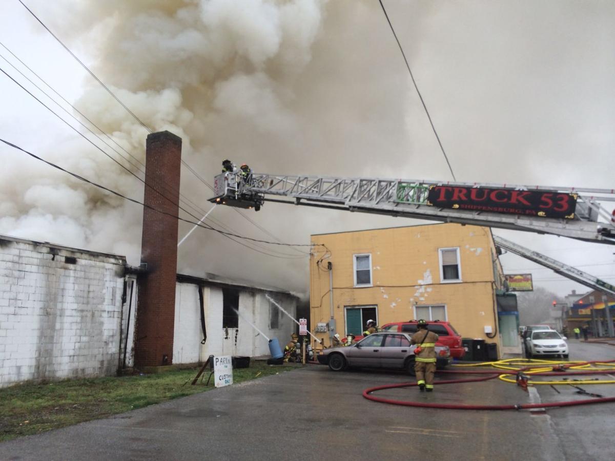 Fire under control in Shippensburg after more than 100 battle blaze