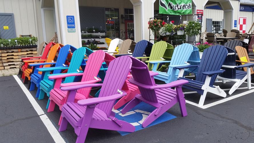 Poly Chairs at Knisely's Pet & Farm Center