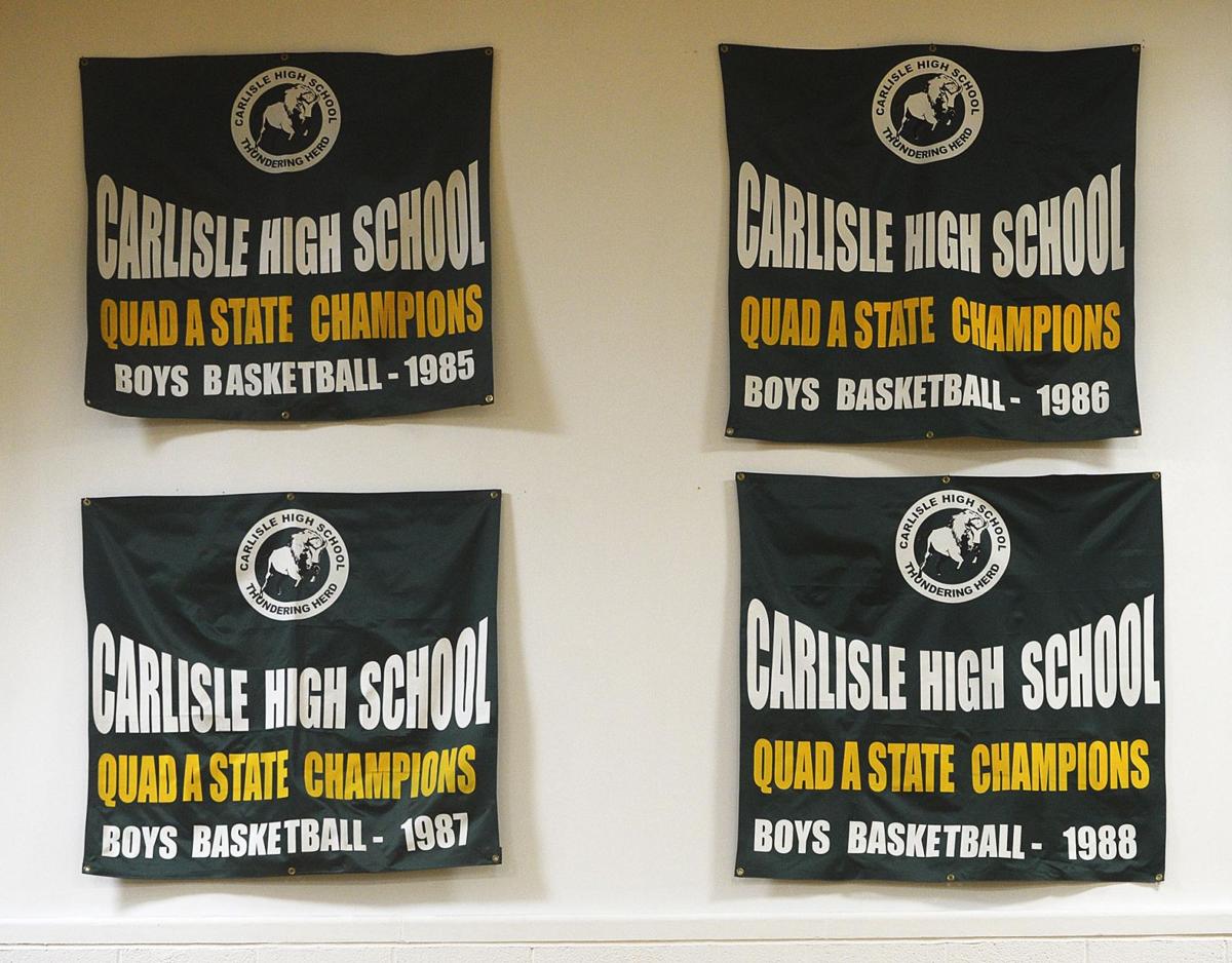 Day 7 Carlisle State Basketball Championship Banners