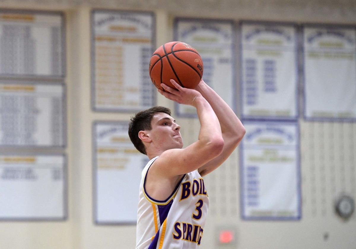 Hs Boys Basketball Boiling Springs Trey Martin Backs Up Skill