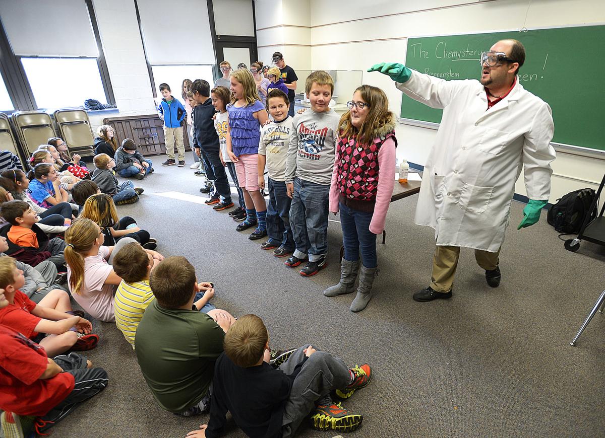 Boiling Springs visits fifthgraders at Iron Educational Center Boiling Springs