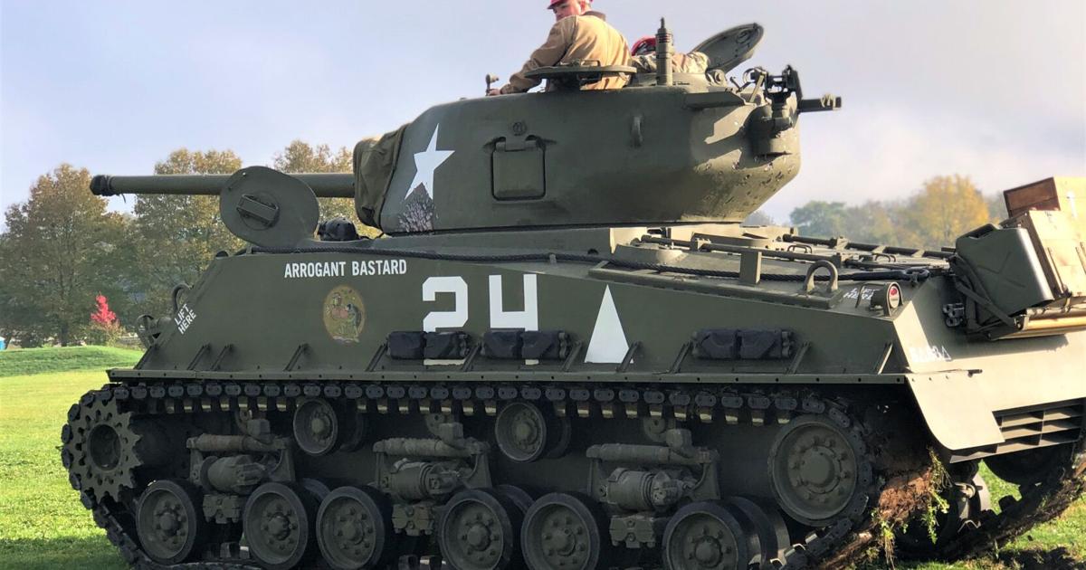 Take a look inside a Sherman tank at Army Heritage Days in Carlisle