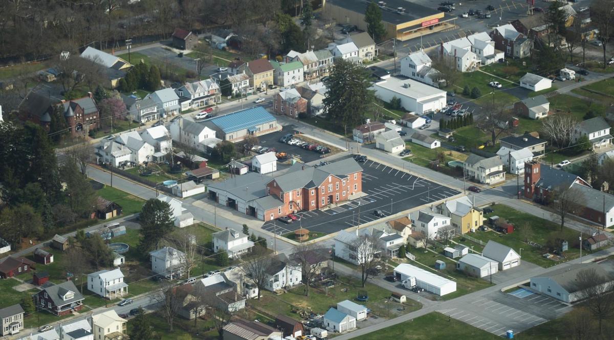 Mount Holly Springs aerial