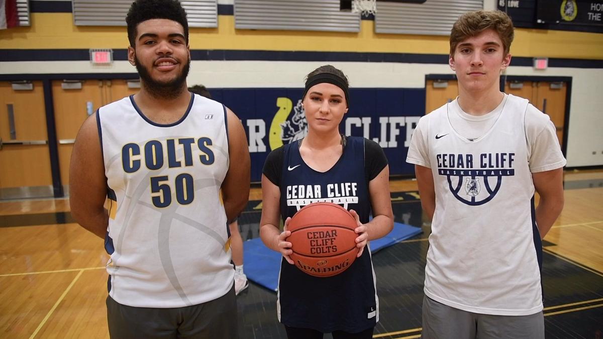Mallory Tries Taking Charges With Cedar Cliff Boys Basketball