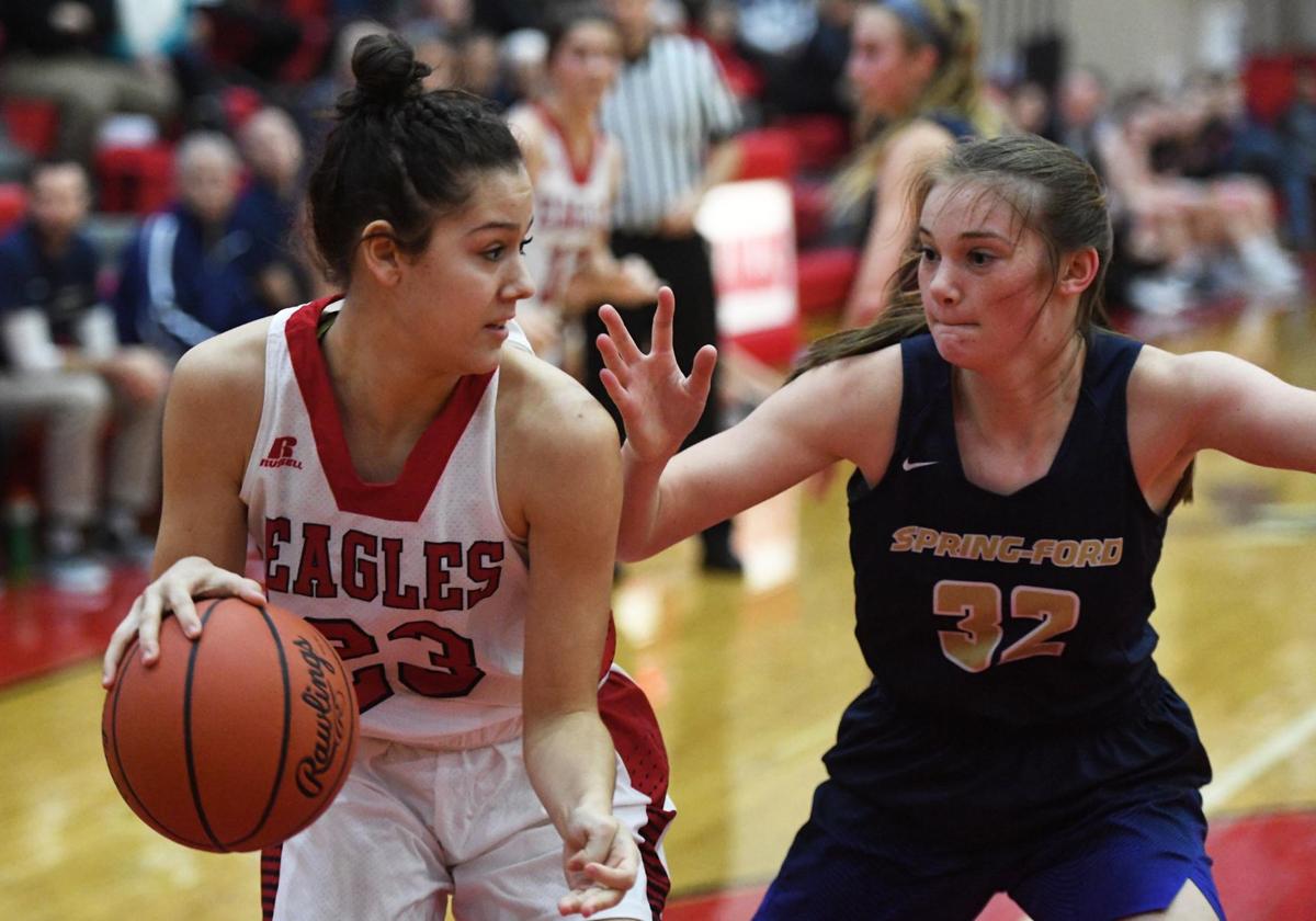 Hs Girls Basketball Cumberland Valley Falls To Spring Ford For