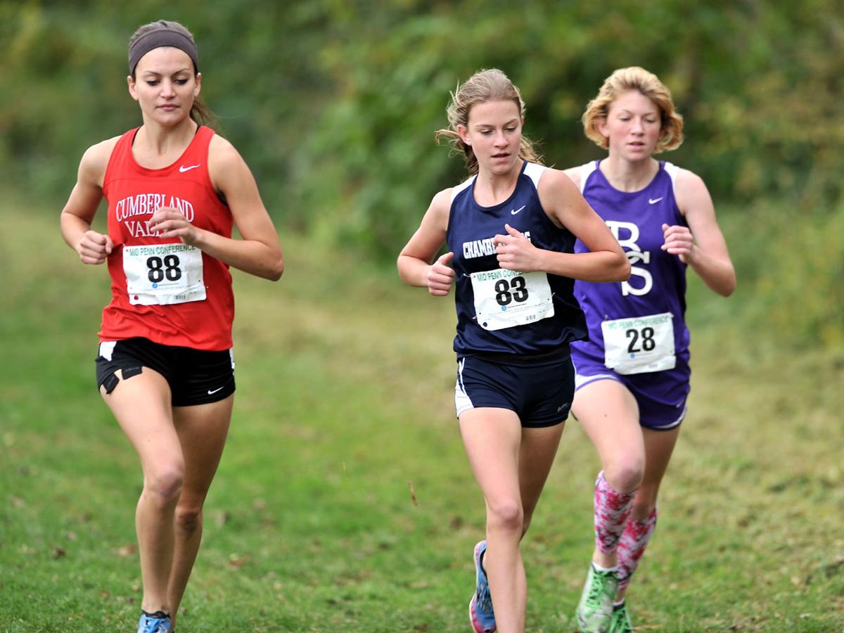 MidPenn Cross Country Cumberland Valley's Mady Clahane wins third