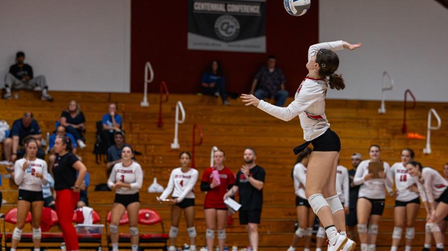 VB - Devils Notch Straight Set Conference Win Over Owls