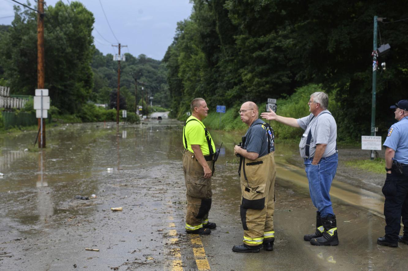 Photos Heavy rain leads to flooding issues across Pa. Thursday