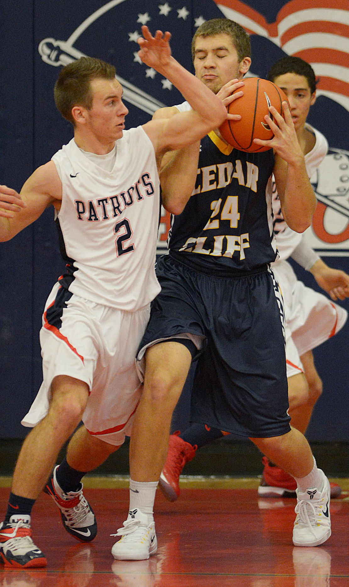 Boys Basketball: Red Land’s comeback attempt shut down by Cedar Cliff