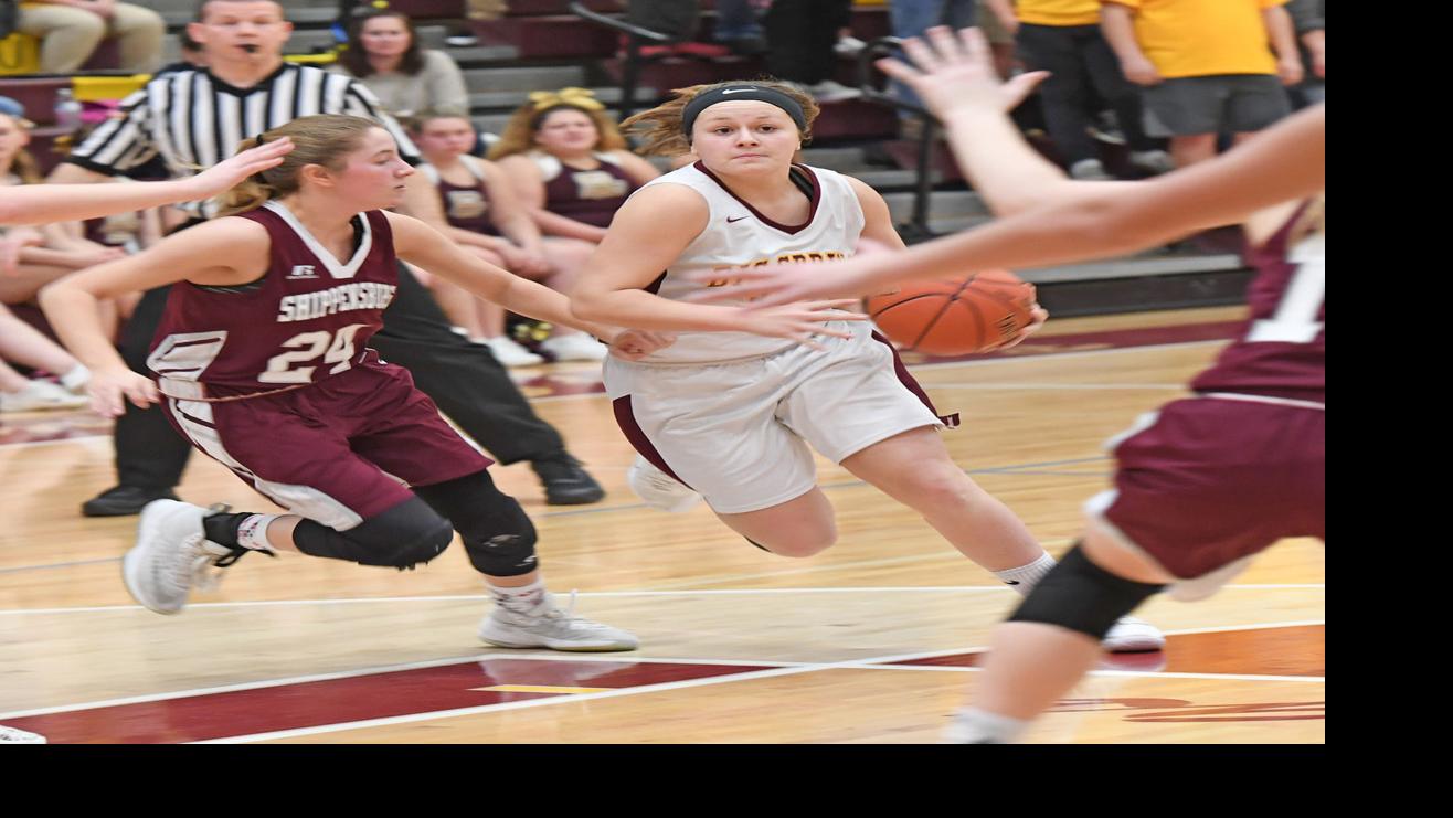 Hs Girls Basketball Big Spring Freshmen Laney Noreika Emilee