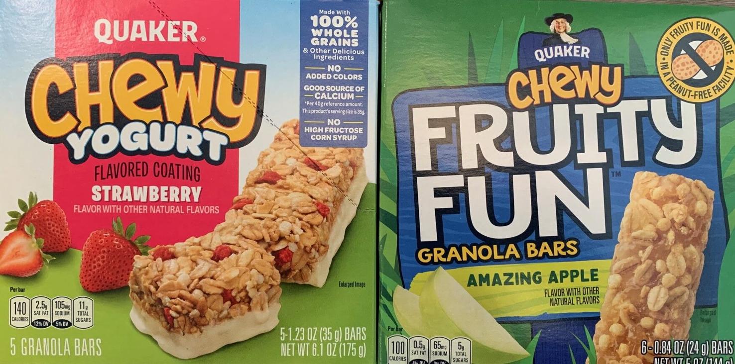 Recall Roundup Quaker granola, cereal bar recall expanded