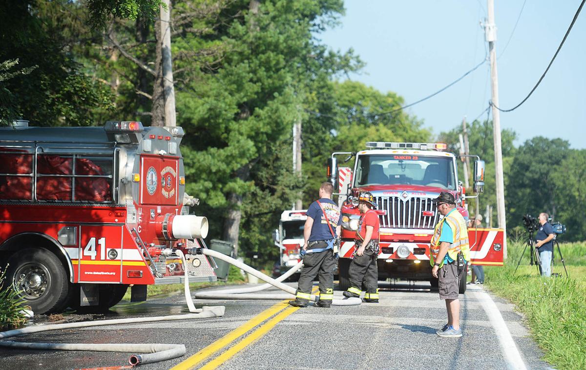 South Middleton Garage Fire