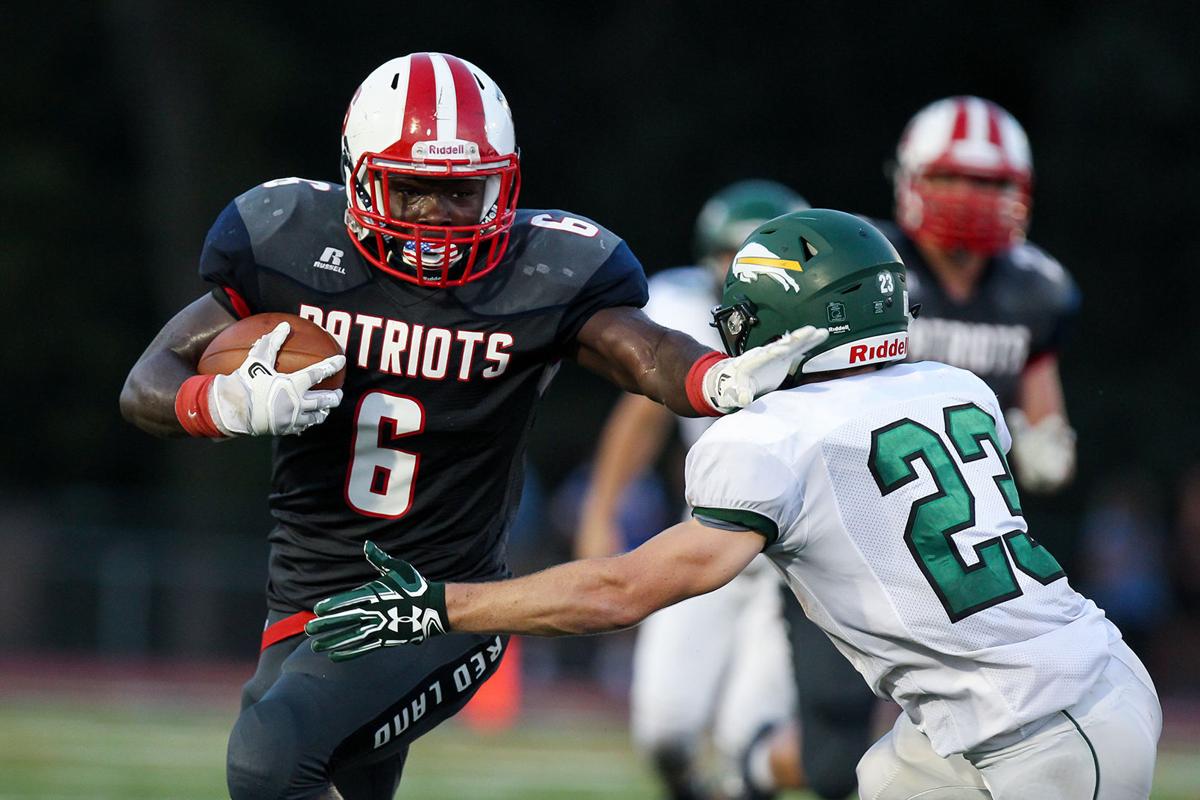 2016 All Sentinel Football Team Rb Justin Johnson Sr Red Land
