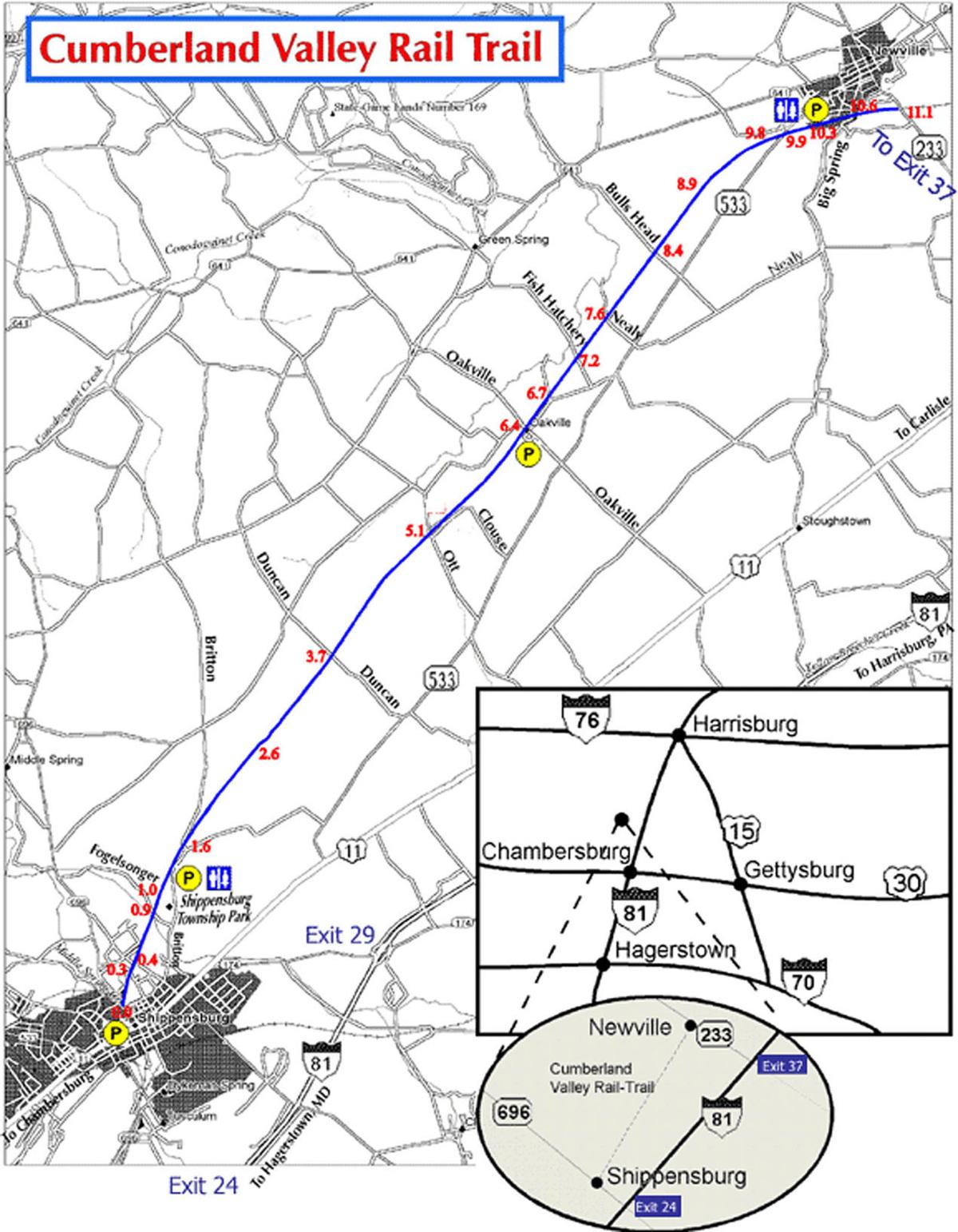 Grant approved for Rail Trail expansion in Newville Newville