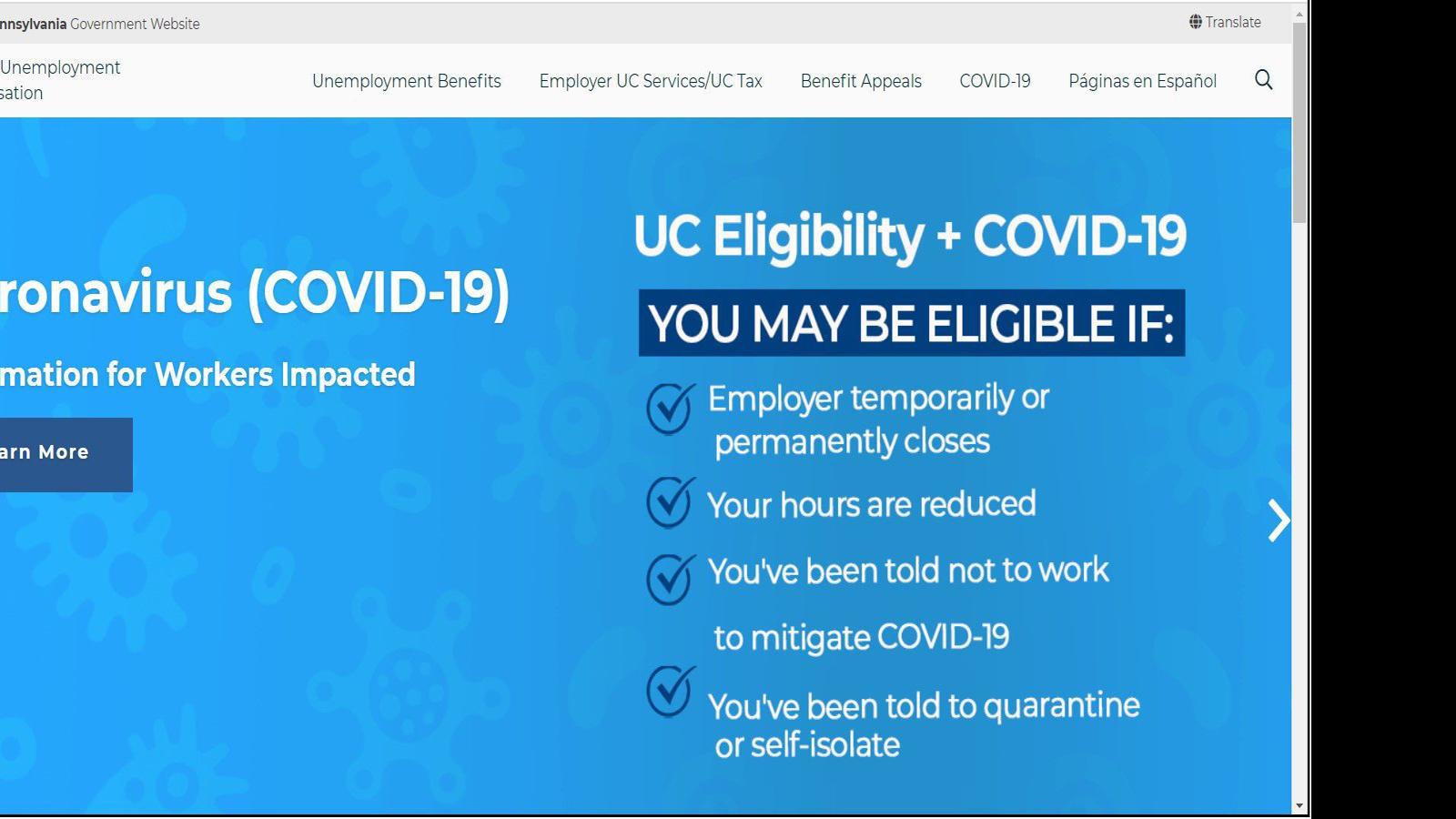 State Provides Updates On Unemployment Efforts In Pa With New