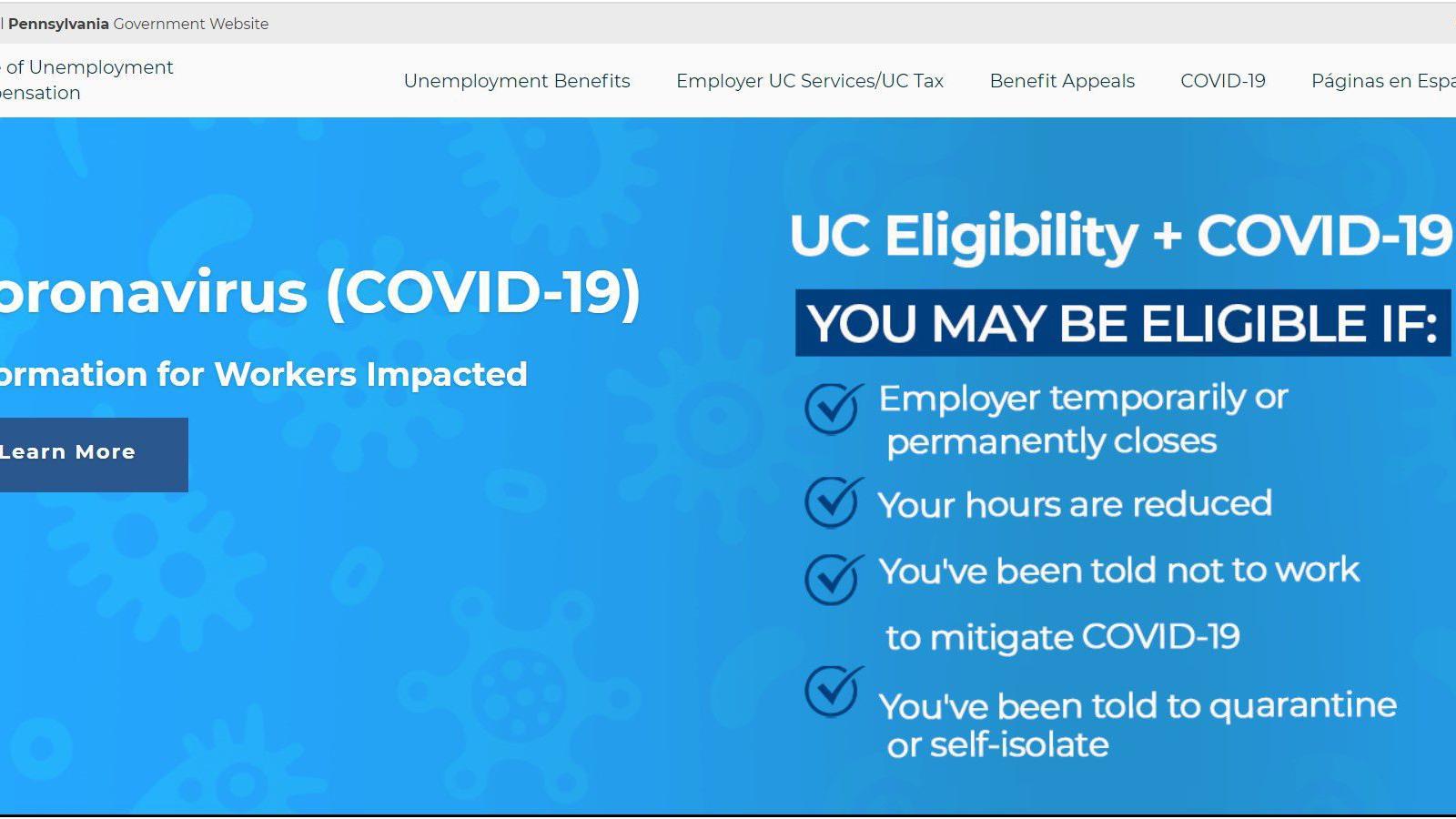 State Provides Updates On Unemployment Efforts In Pa With New