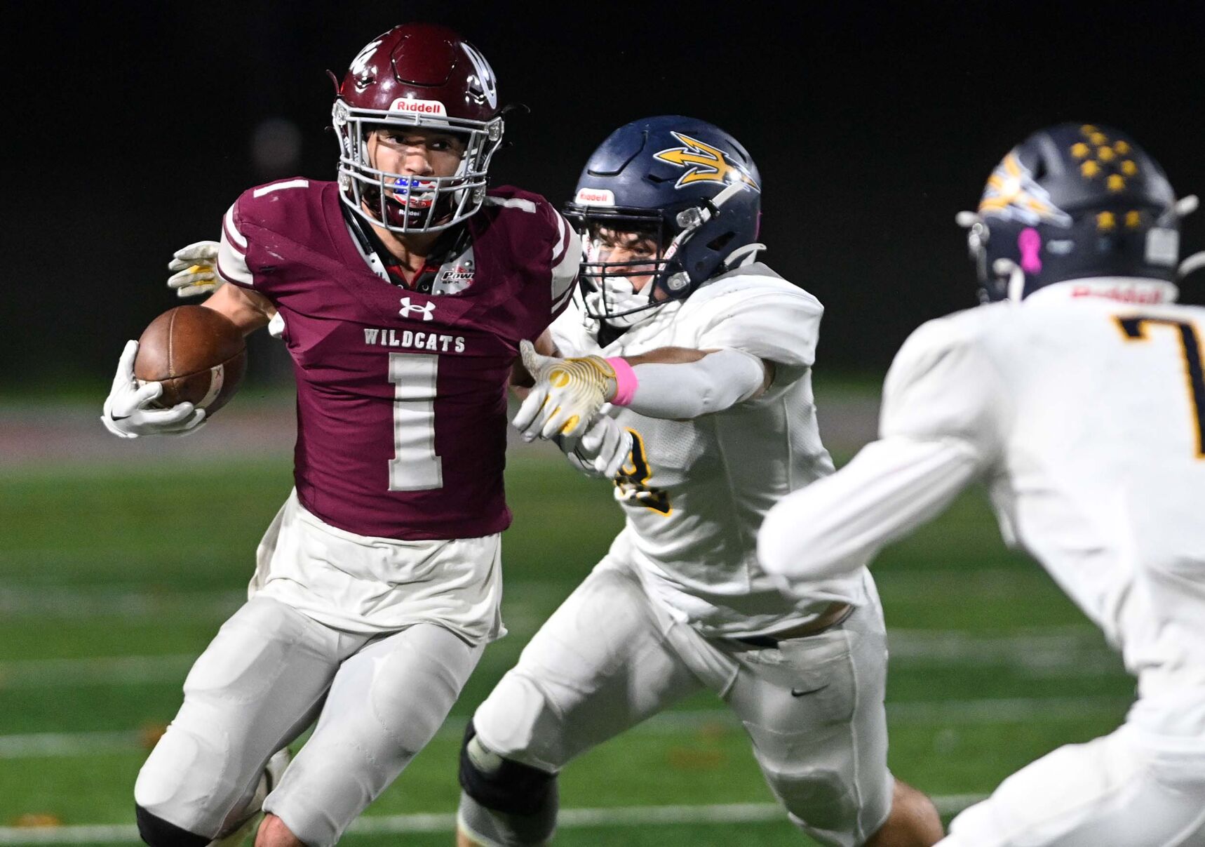 Cole Bartram, Nathan Lusk, and Josh Smith Earn Spots on 2023 Pennsylvania Football Writers’ Association Class 5A All-State Team