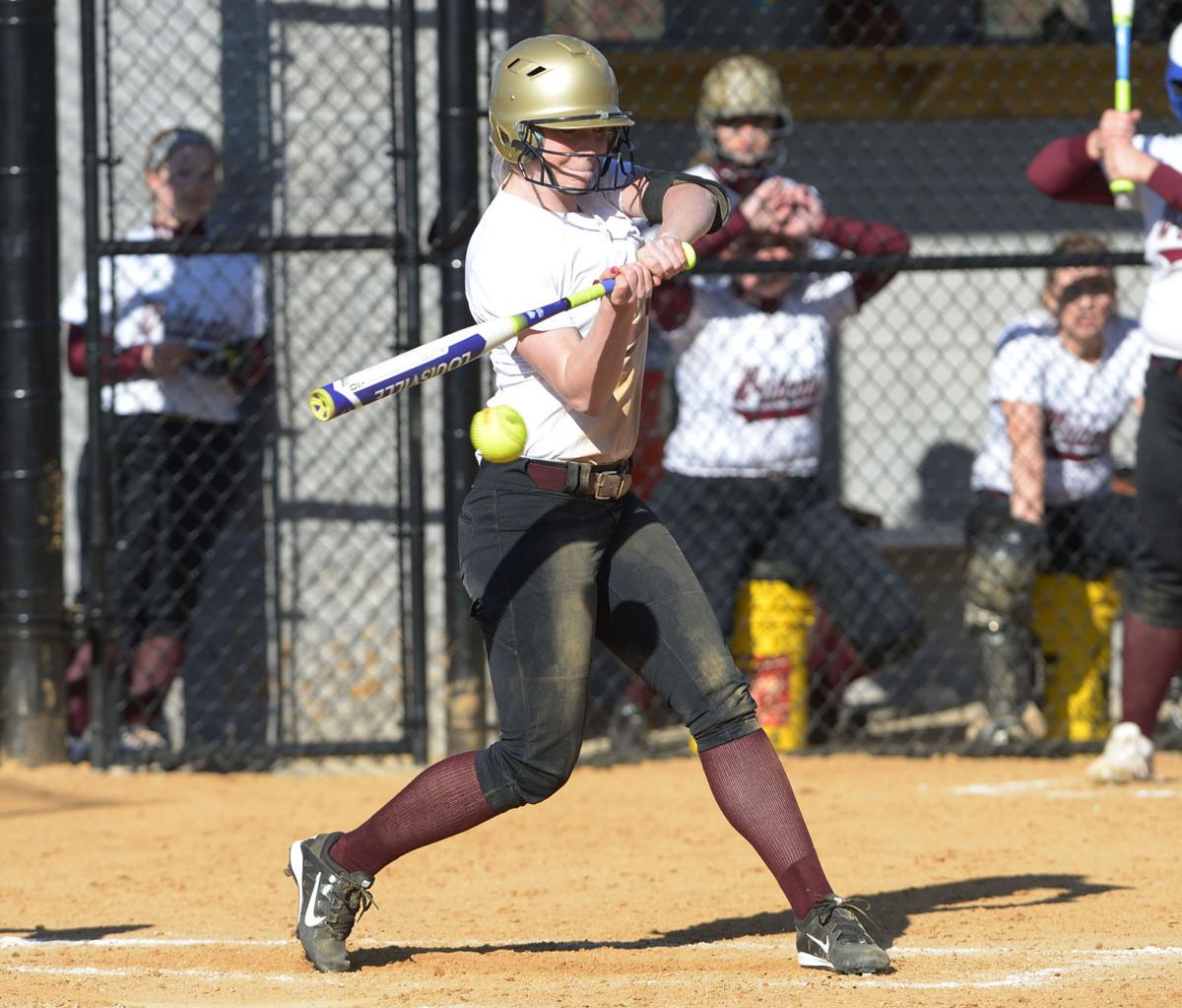 Softball Highlights Mechanicsburg's Taylor Clark clubs home run for