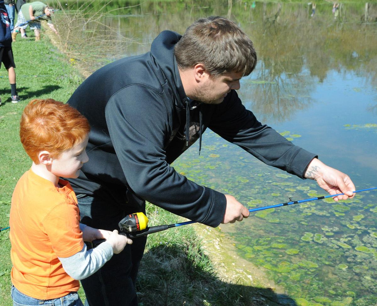 Children reel in experience at fishing derby Mechanicsburg