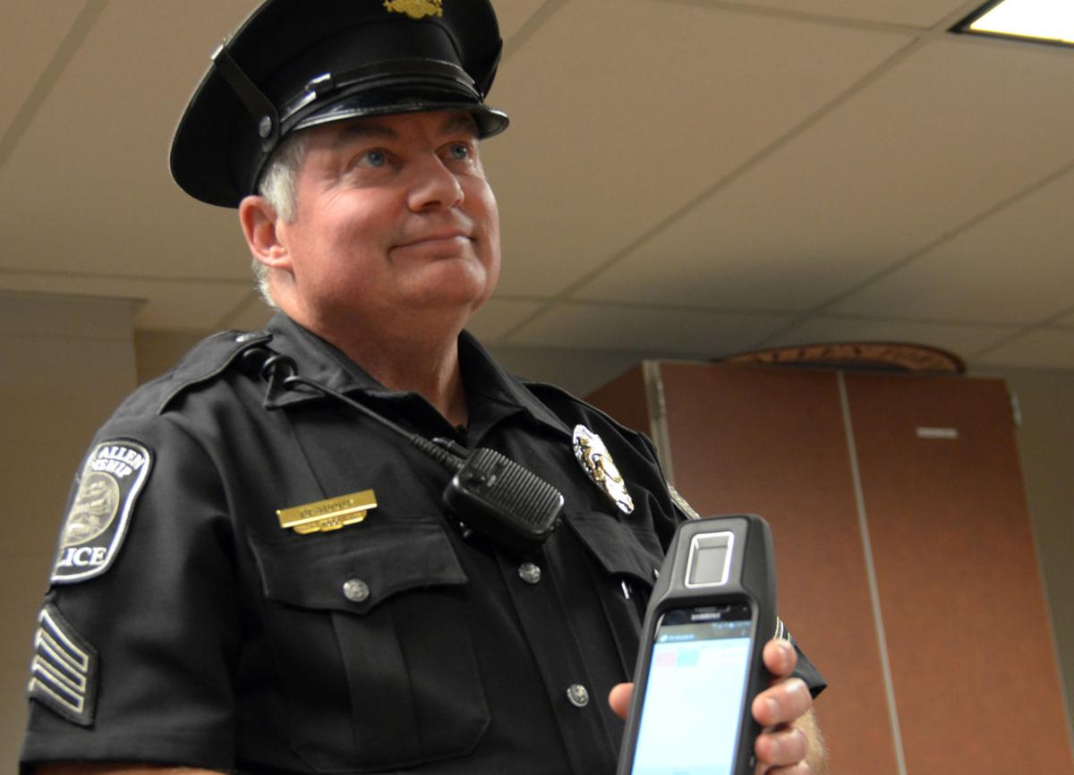 Mobile fingerprint scanners