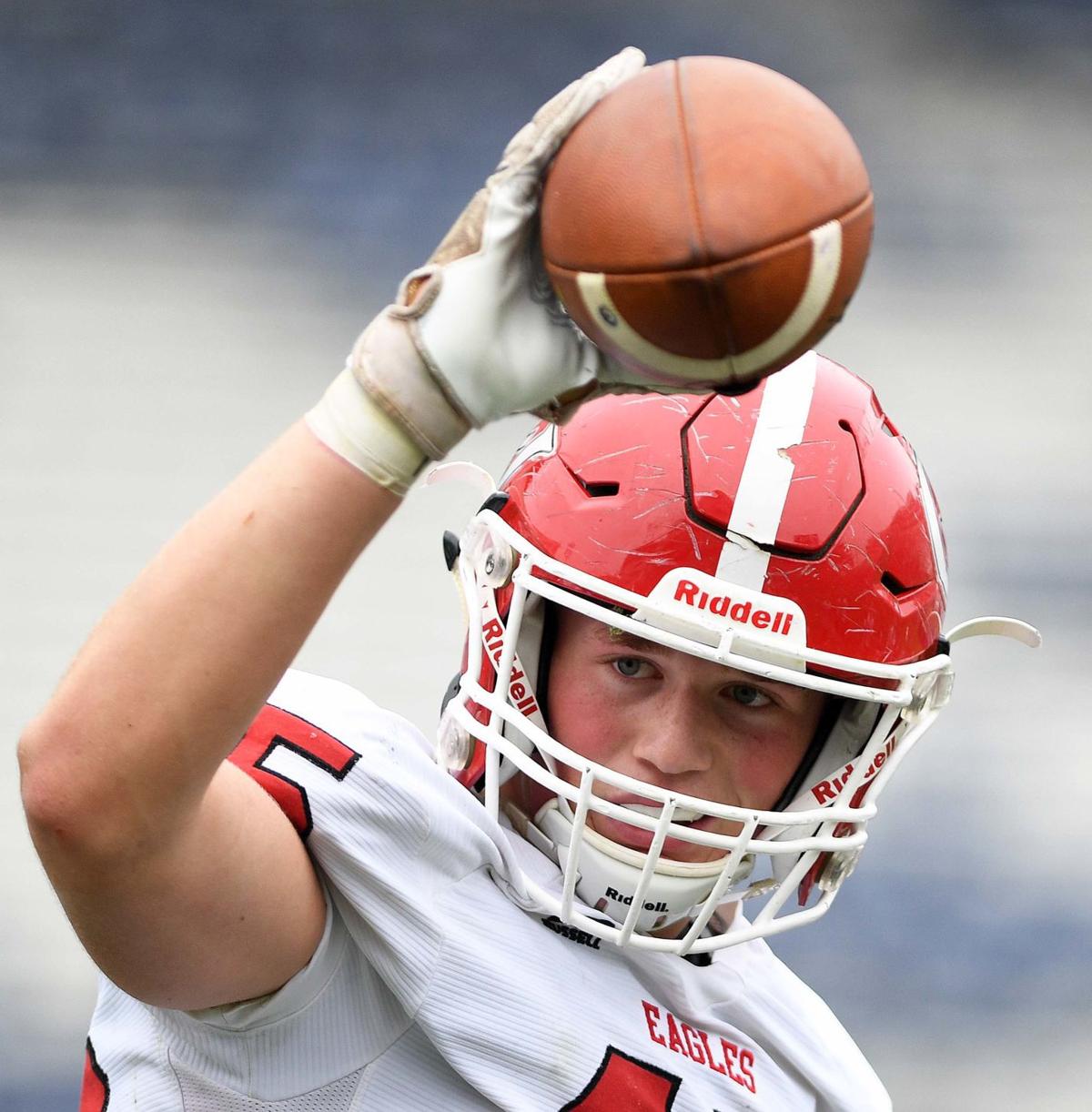 Hs Football Dontey Rogan Scores First Two High School Tds At