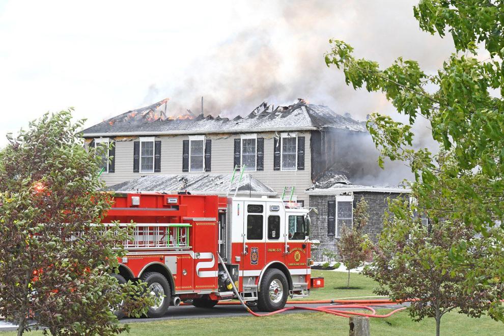 Fire causes heavy damage to Monroe Township home Monday