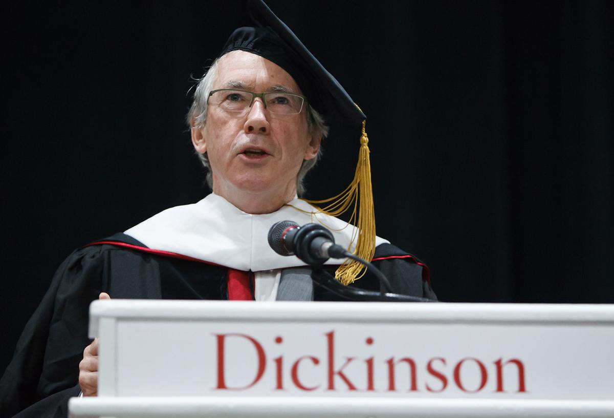 Despite the rain, tradition endured at Dickinson College's graduation
