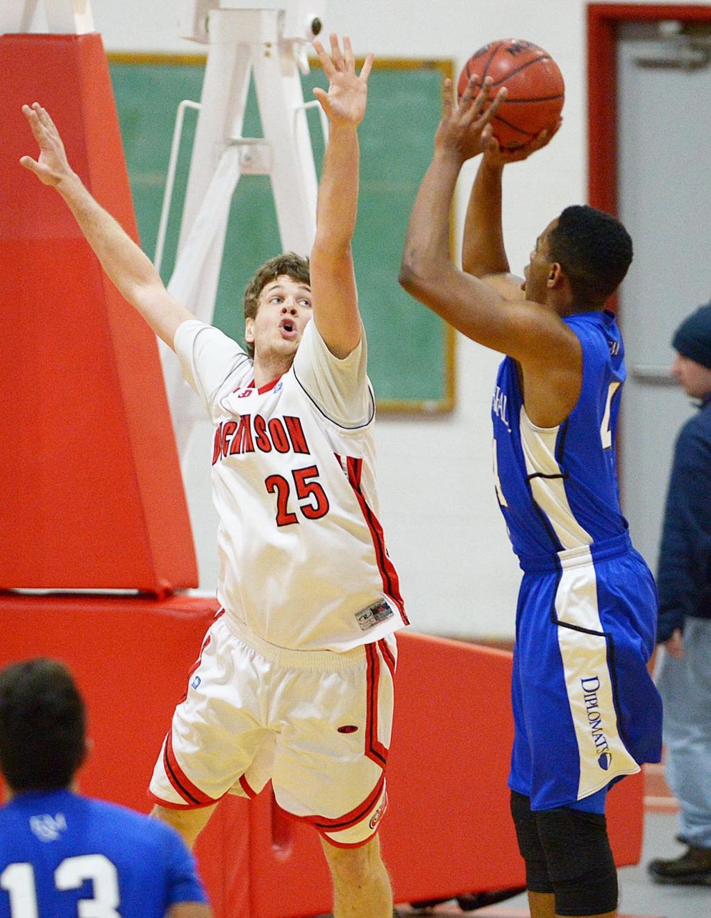 Men S Basketball Dickinson S Wixted Prepares For Life After