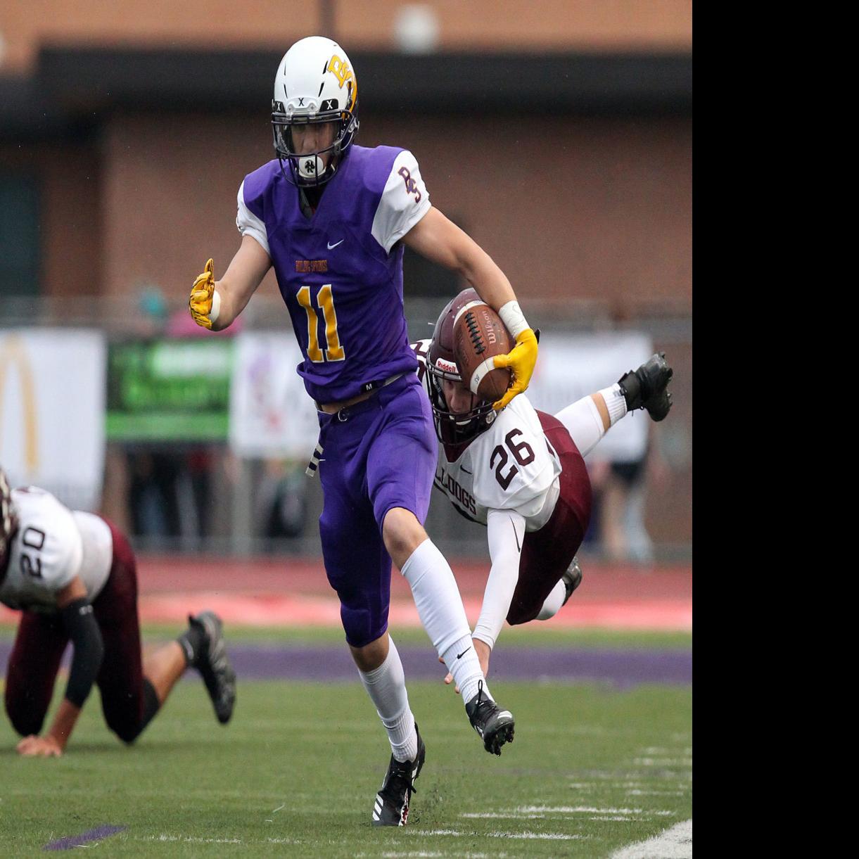 Hs Football Boiling Springs Can T Hold On As Milton Hershey S