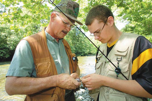 Fly-fishing program in Cumberland County designed to help at-risk kids 