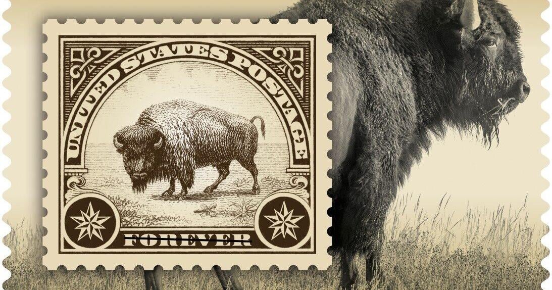 American Bison Stamps Issued