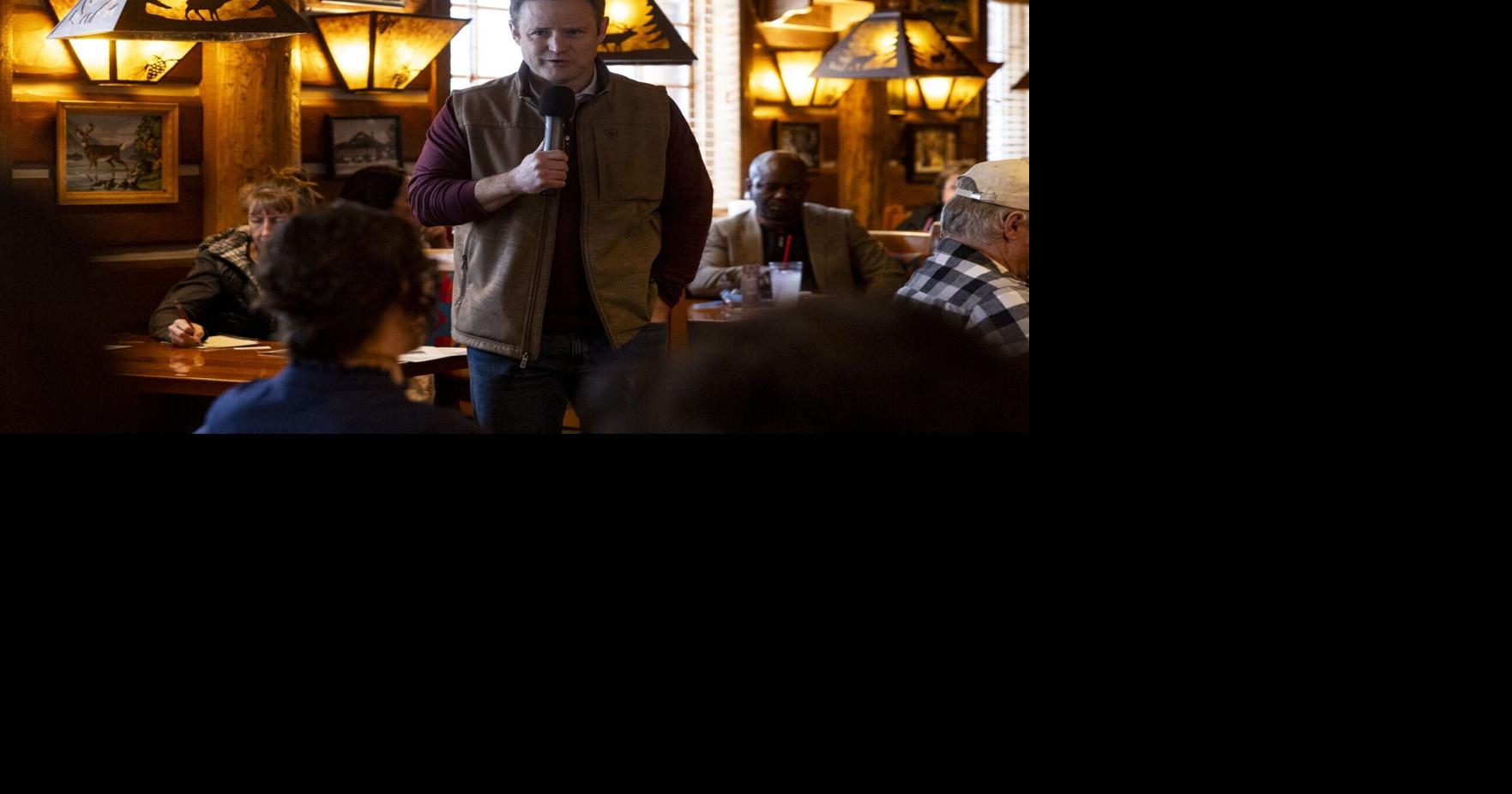 Aaron Flint debuts Montana congressional campaign before Republican group