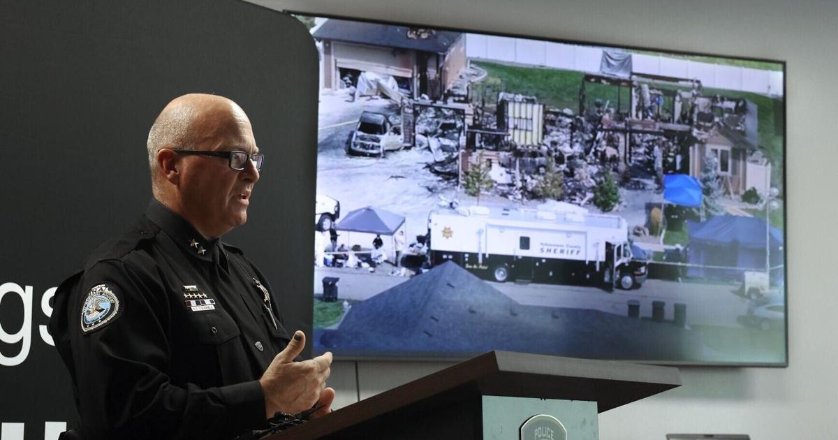 Son of homeowners named suspect as sheriff describes mass shooting, confirms victims