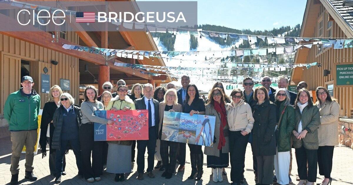 CIEE BridgeUSA Celebration Tour Visits Park City to Highlight How BridgeUSA Makes America Safer, Stronger, and More Prosperous