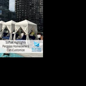 Softek Awnings Highlights Pergolas Atlanta Homeowners Can Customize ...
