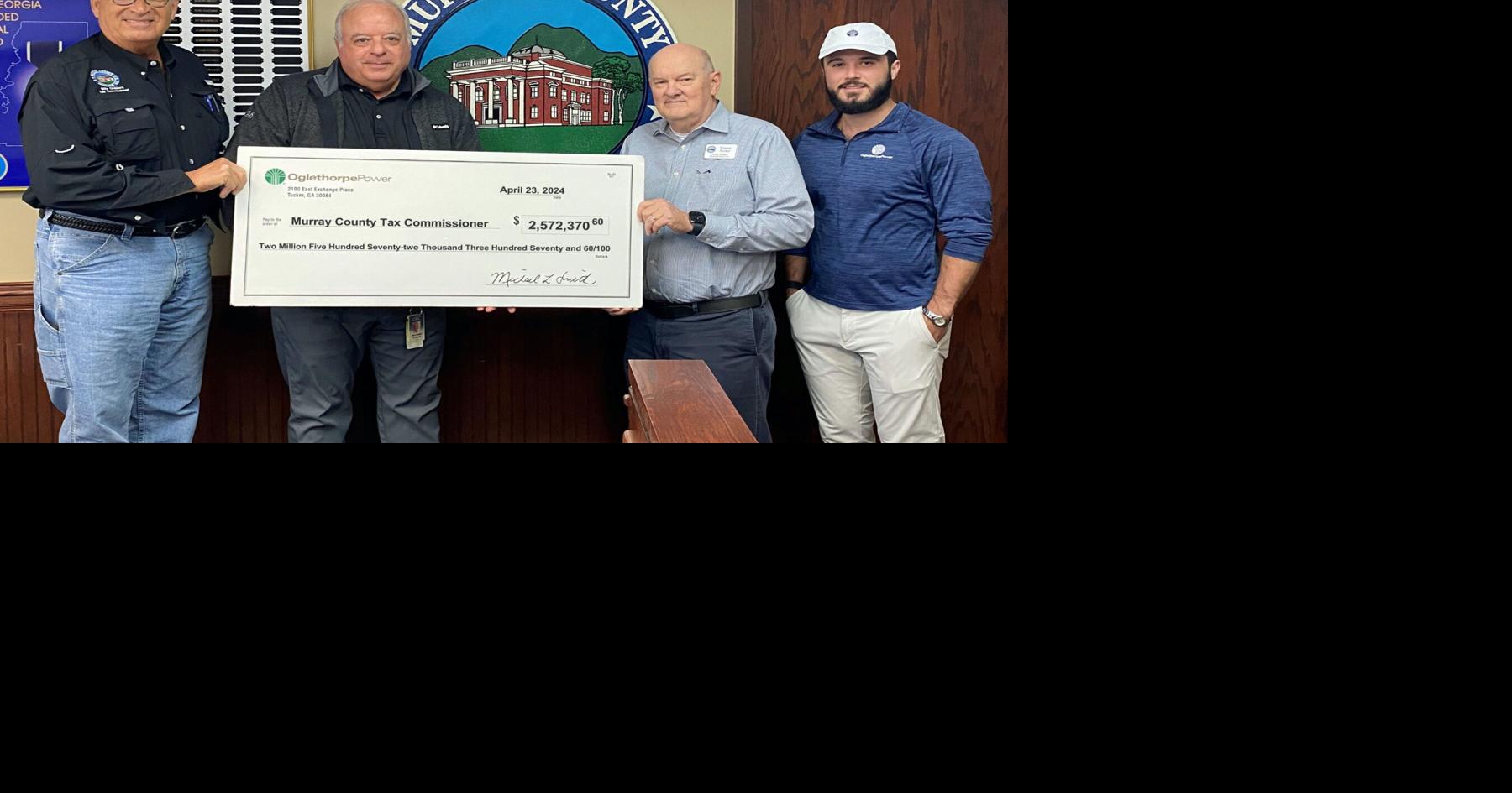 Oglethorpe Power pays its tax bill News