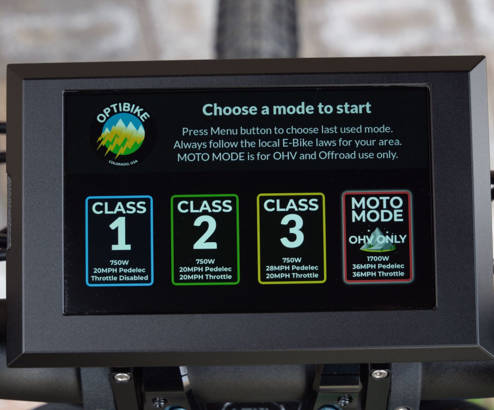 Optibike Introduces the G2 Altus — Defining the New E-Venture Class ...