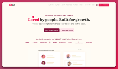 HiBob Named Best HR Management Software in the UK for 2026 | Press ...