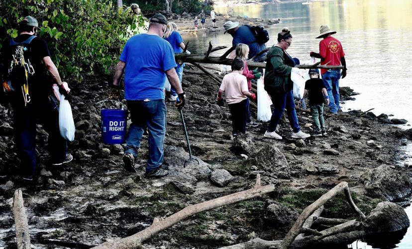 Eyeopening outreach Great Lake Allatoona Cleanup amasses 515 tons of